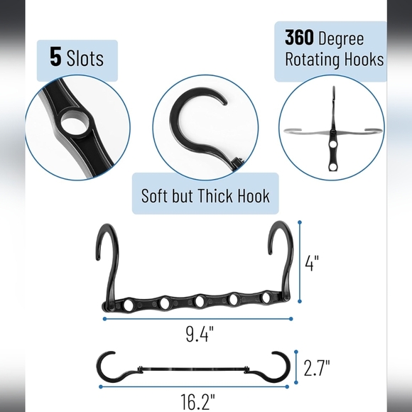 Mr. Pen 8 pack Space Saving Hangers - Picture 5 of 7